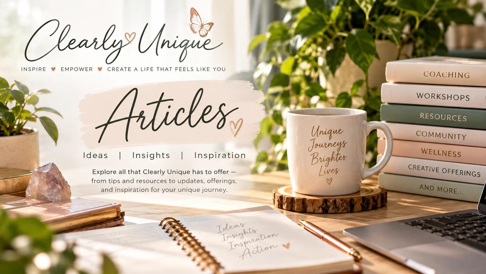 Clearly Unique Articles - ideas, insights and inspiration for your unique journey