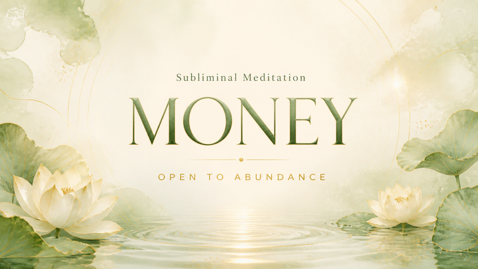 SUBLIMINAL MONEY MEDITATION